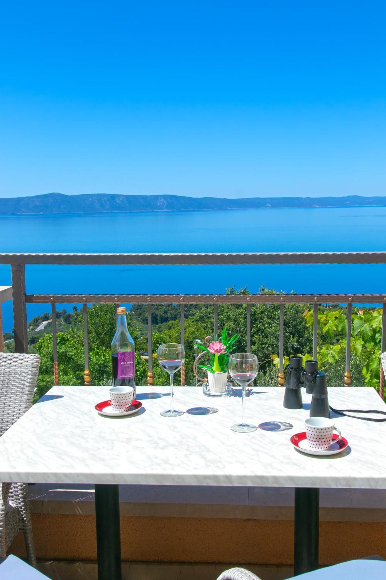 Villa Marija Podgora Bagian luar foto