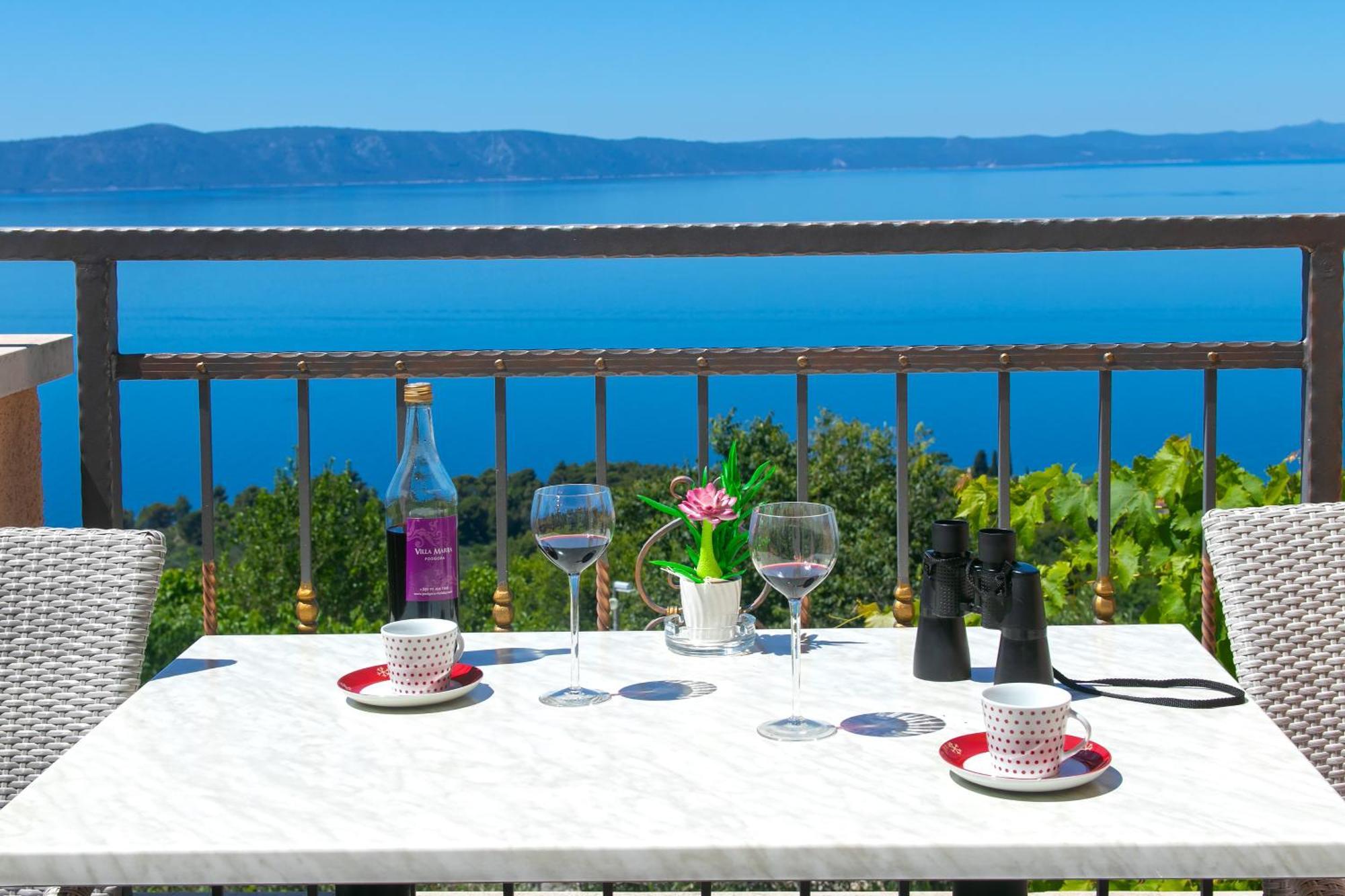Villa Marija Podgora Bagian luar foto