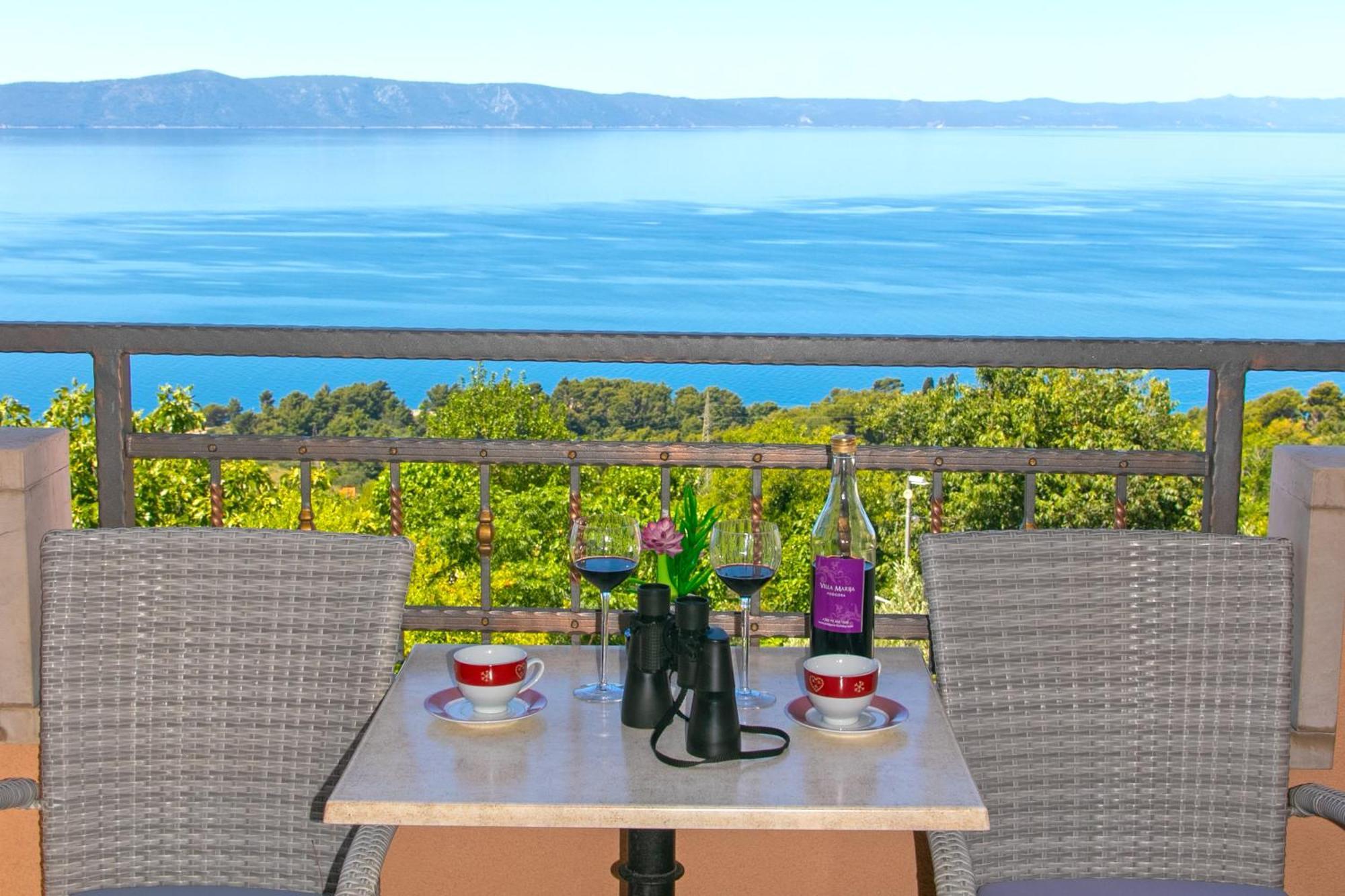 Villa Marija Podgora Bagian luar foto