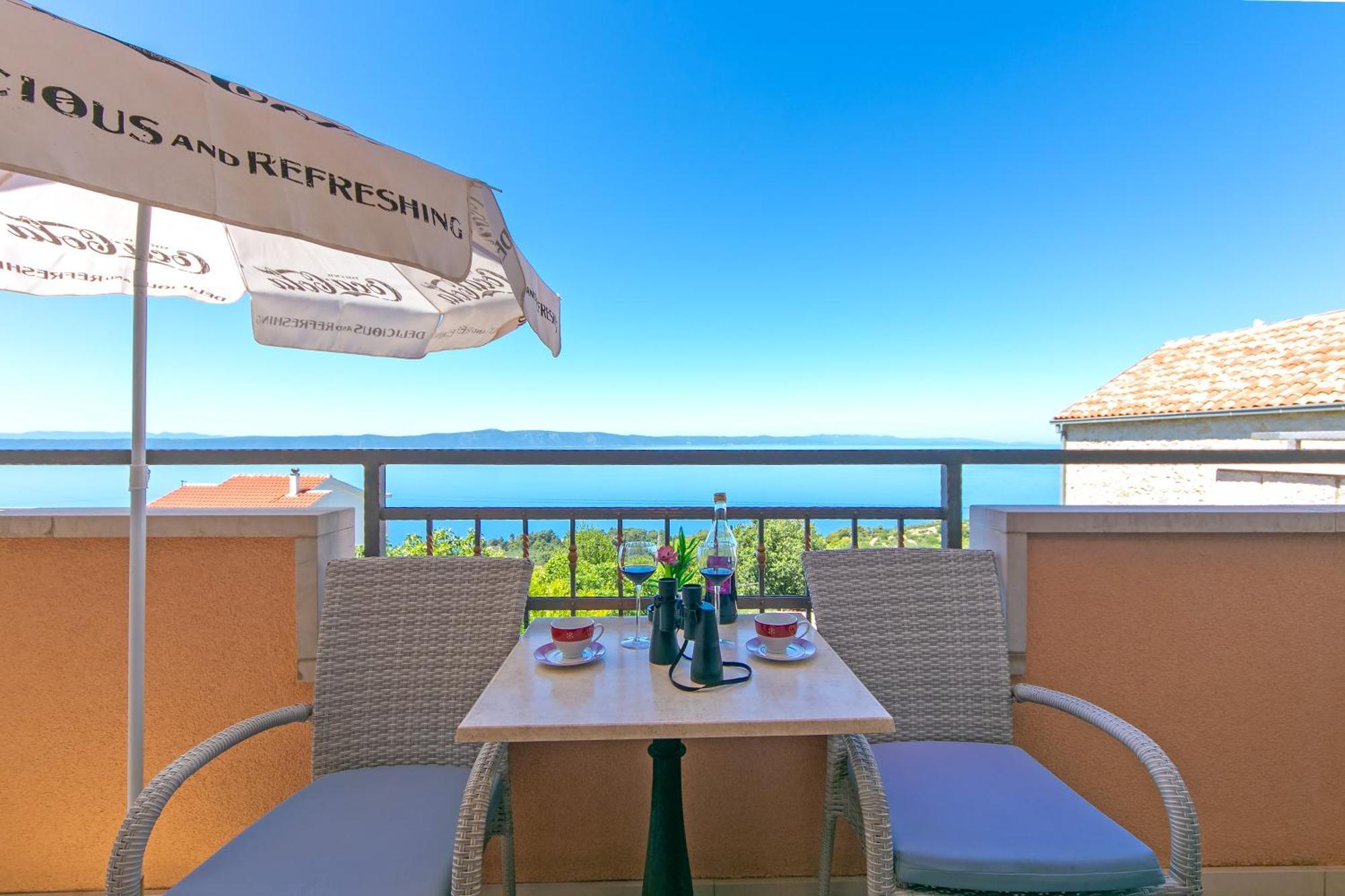 Villa Marija Podgora Bagian luar foto