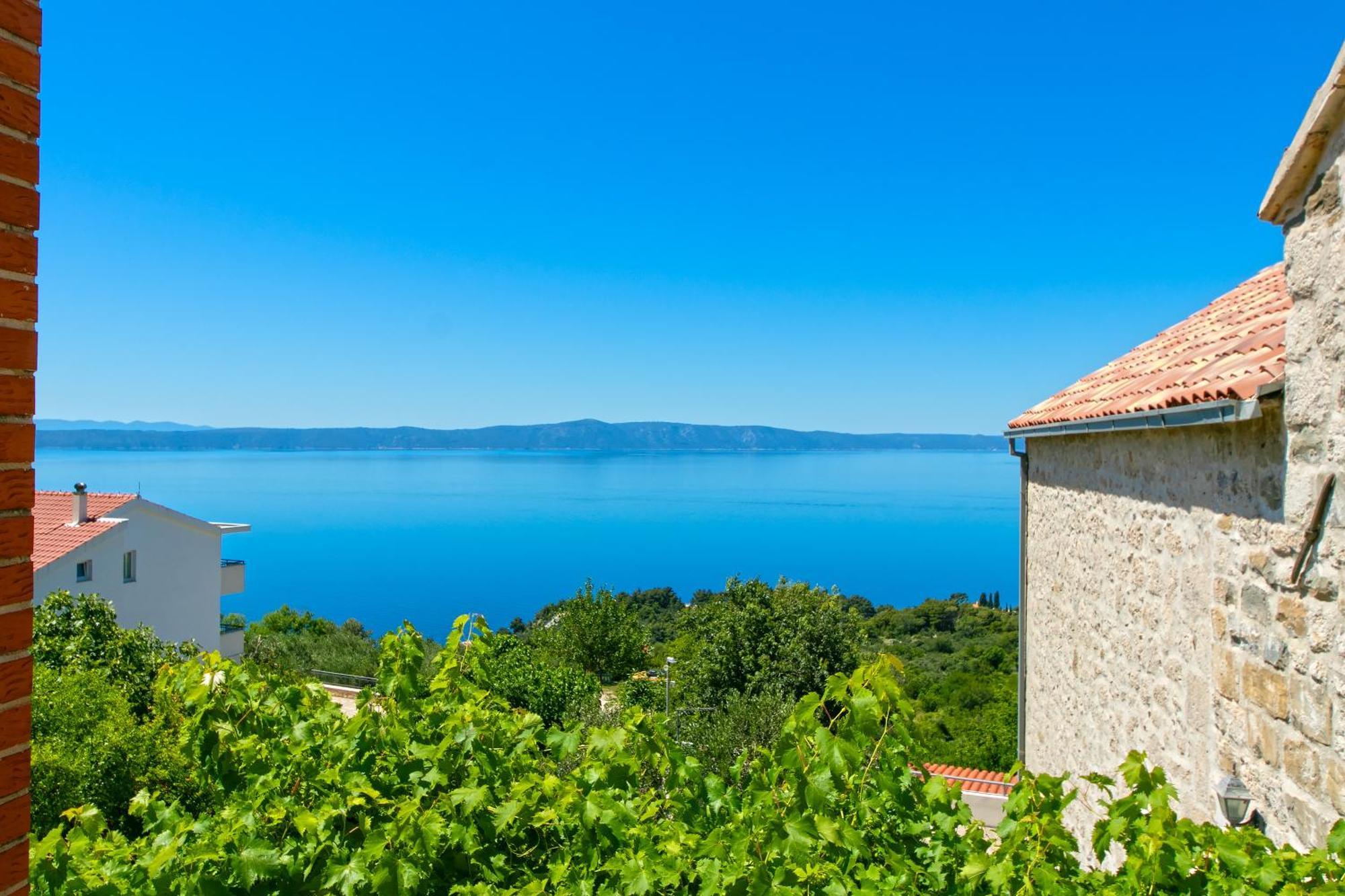 Villa Marija Podgora Bagian luar foto