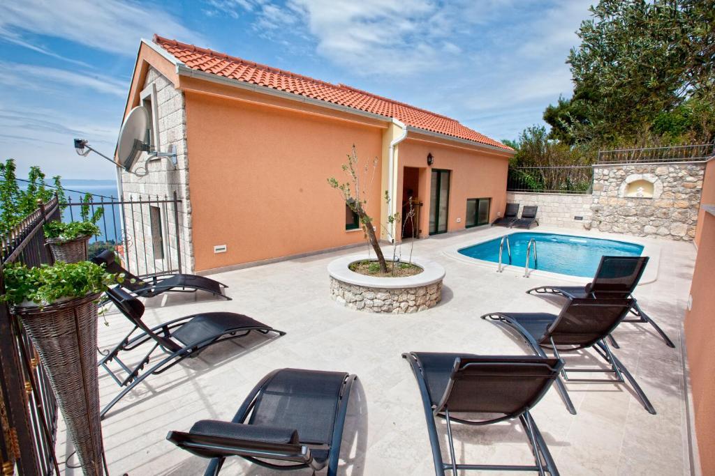 Villa Marija Podgora Bagian luar foto